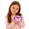 LEAN TOYS Genie Pets interactief wezen met licht en geluid hanger paars