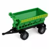 LEAN TOYS Set landbouwvoertuigen tractor veldhakselaar tankwagen kunstmeststrooier 1:68 4 stuks