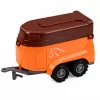 LEAN TOYS Set landbouwvoertuigen tractor veldhakselaar aanhangers 1:68 4 stuks