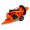 LEAN TOYS Set landbouwvoertuigen tractor veldhakselaar aanhanger balenpers 1:68 4 stuks