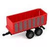 LEAN TOYS Set landbouwvoertuigen tractor veldhakselaar aanhanger balenpers 1:68 4 stuks