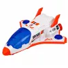 LEAN TOYS Space shuttle raket onderzoeksvoertuig kosmonaut satelliet set