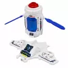 LEAN TOYS Space set raket shuttle drone astronaut satelliet voertuig