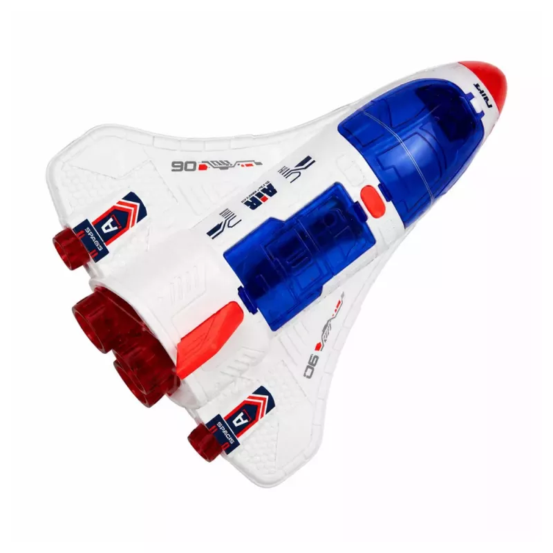 LEAN TOYS Space Shuttle UFO Onderzoeksvoertuig Satelliet Astronauten Set