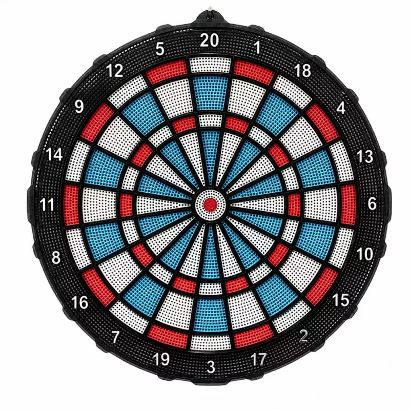 LEAN TOYS Elektronisch Dartbord Soft Tip Darts Set 42,5 cm