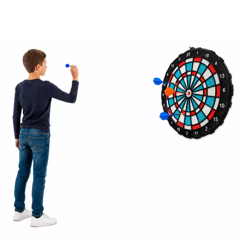LEAN TOYS Elektronisch Dartbord Soft Tip Darts Set 42,5 cm