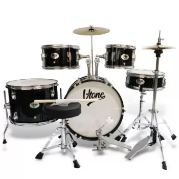 V-TONE ADJR 1 BK junior akoestische drumset zwart