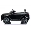 LEAN CARS Range Rover Evoque elektrische kinderauto zwart gelakt