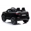 LEAN CARS Range Rover Evoque elektrische kinderauto zwart gelakt