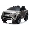 LEAN CARS Range Rover Evoque elektrische kinderauto zilver gelakt