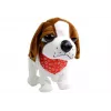 LEAN TOYS interactieve hond aan de lijn, blaft, kwispelt met de staart, sensoren