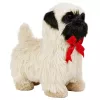 LEAN TOYS interactieve hond mops beweegt, blaft