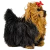 LEAN TOYS Interactieve York Hond Beweegt Blaft Bruin-Zwart