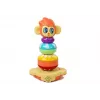 LEAN TOYS Educatieve Aap Piramide met Geluiden, Getallen Leren