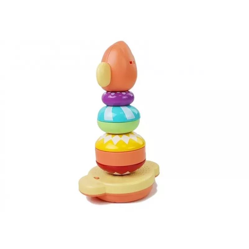 LEAN TOYS Educatieve Aap Piramide met Geluiden, Getallen Leren