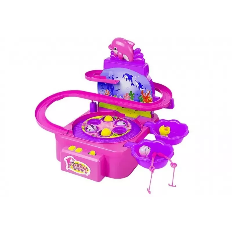 LEAN TOYS hengelset roze