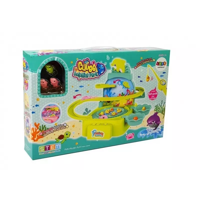 LEAN TOYS hengelset roze