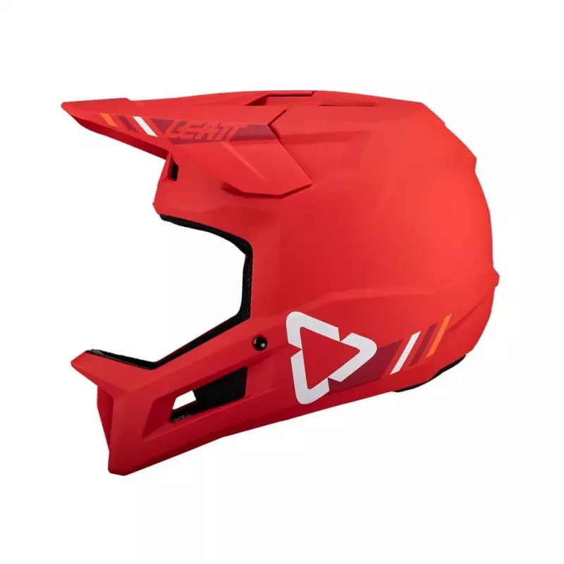LEATT MTB Gravity 1.0 V24 Full-Face Fietshelm, maat M, Rood