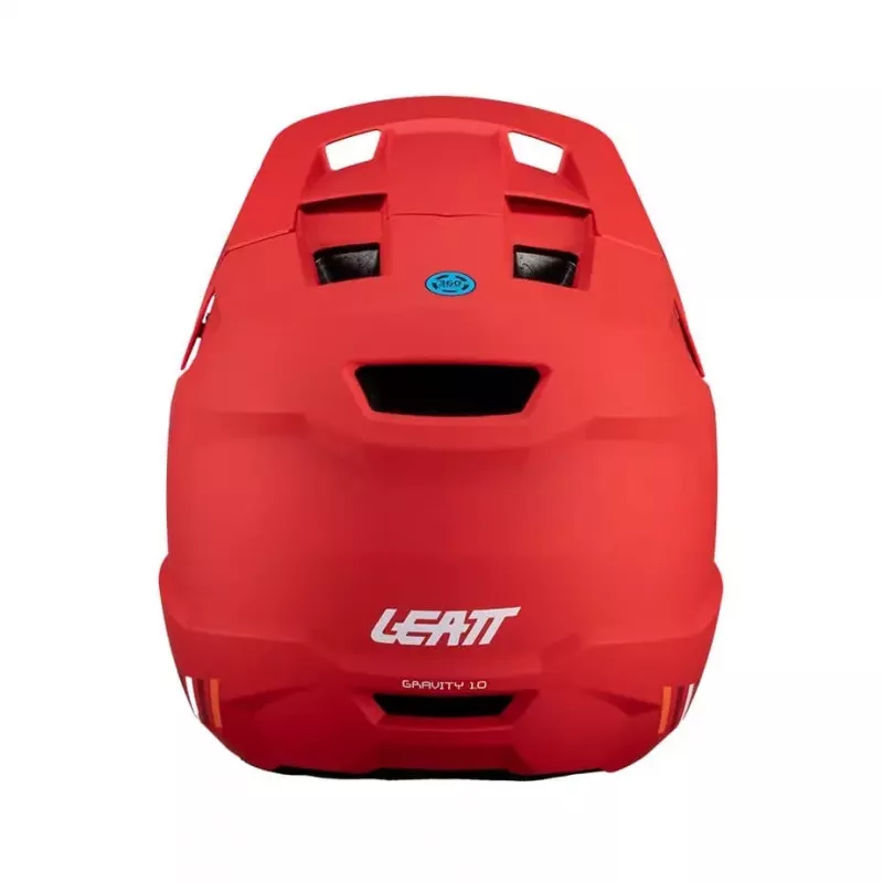 LEATT MTB Gravity 1.0 V24 Full-Face Fietshelm, maat L, Rood