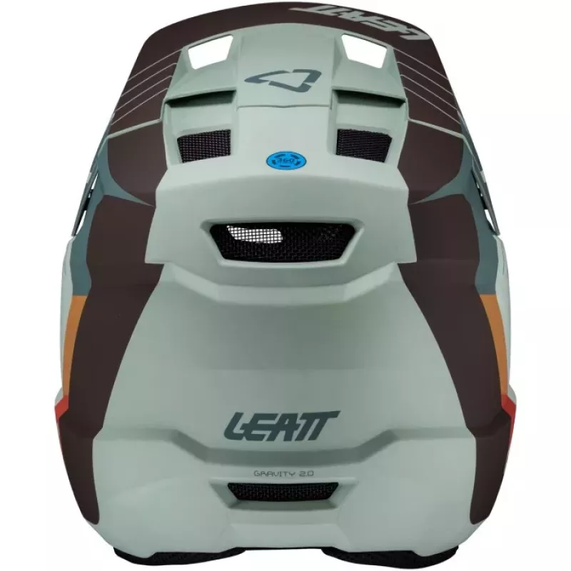 LEATT MTB Gravity 2.0 V25 Full-Face Fietshelm maat L Mint