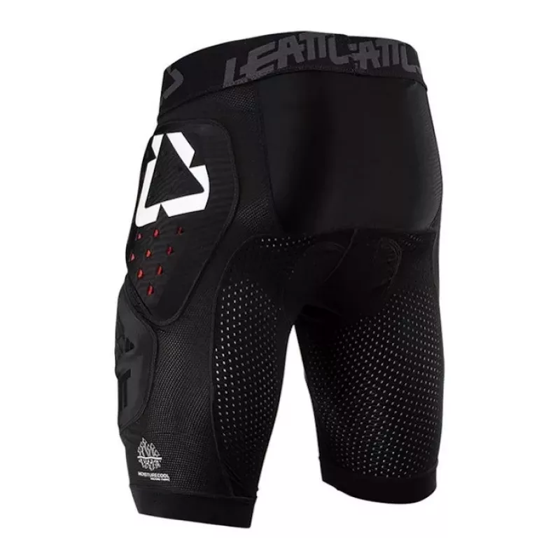 LEATT Impact Shorts 3DF 4.0 Beschermende Shorts, maat M, Zwart