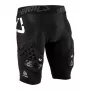 LEATT Impact Shorts 3DF 4.0 Beschermende Shorts, maat M, Zwart