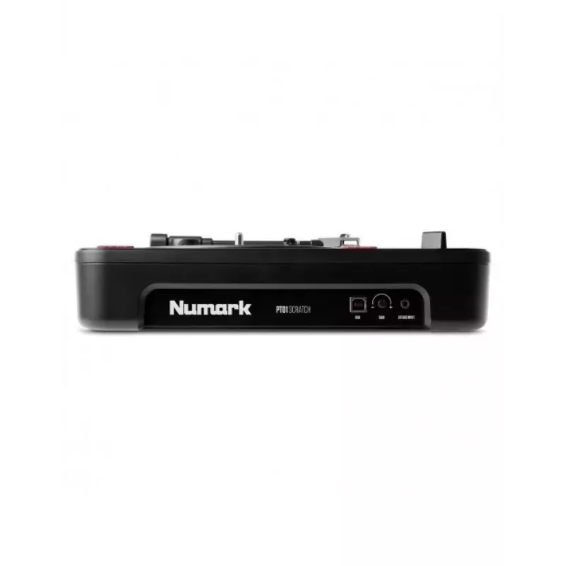 Numark PT01 Scratch - semi-automatische draagbare platenspeler met dj-scratch-schakelaar