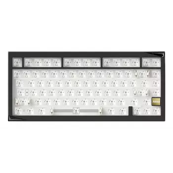 AKKO DIY barebone toetsenbord 65% 68-toetsen tri-mode hot-swappable zwart