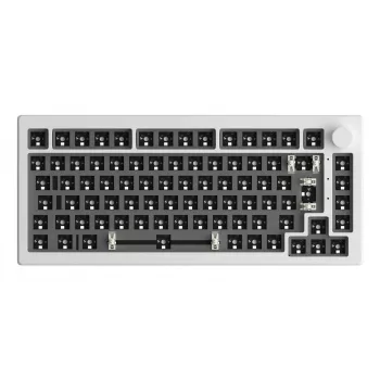 AKKO DIY barebone toetsenbord-kit 75% wit tri-mode hot-swappable