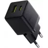 Baseus Palm 30W USB-C USB-A Oplader Zwart