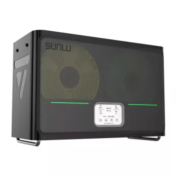 Sunlu S4 filamentdroger 2-spoelen 360° PTC-verwarming 35-70°C LCD-touchscreen