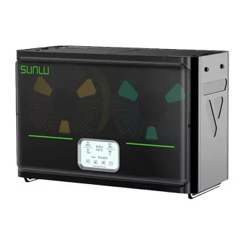 Sunlu S4 filamentdroger 2-spoelen 360° PTC-verwarming 35-70°C LCD-touchscreen