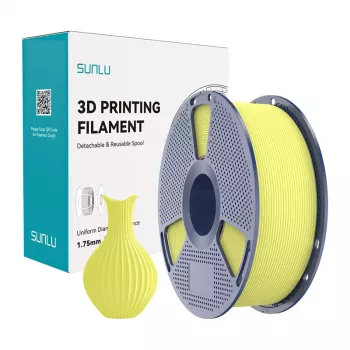 SUNLU PLA Classic citroengeel filament 1,75 mm 1 kg