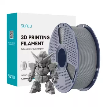 SUNLU PLA+ 2.0 filament (grijs) 1,75 mm 1 kg