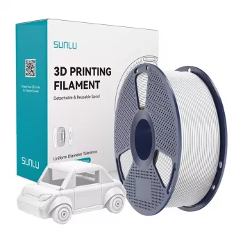 SUNLU PETG Filament 1,75 mm wit 1 kg