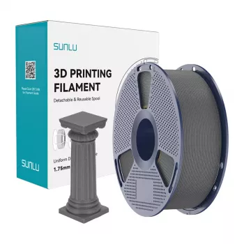 SUNLU PLA High-Speed Marble grijs beton Filament 1,75 mm 1 kg