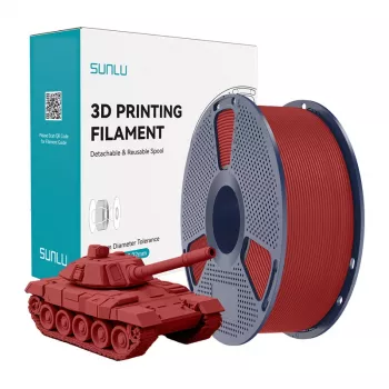 SUNLU PLA+ High-Speed rood Filament 1,75 mm 1 kg