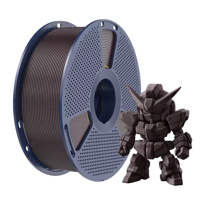 SUNLU PLA+ 2.0 Filament 1,75 mm 1 kg geroosterde kastanje