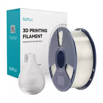 SUNLU PETG Filament 1,75 mm transparant 1 kg