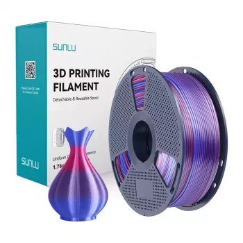 SUNLU PLA+ Silk Filament Rainbow 02 1,75 mm 1 kg