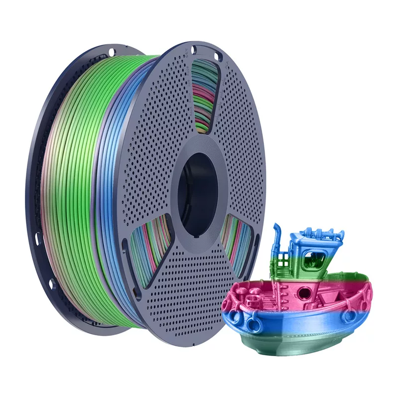 SUNLU PLA+ Silk Filament Rainbow 1,75 mm 1 kg