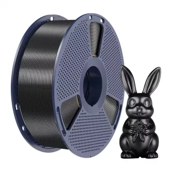 SUNLU PLA+ Silk Filament 1,75 mm zwart 1 kg