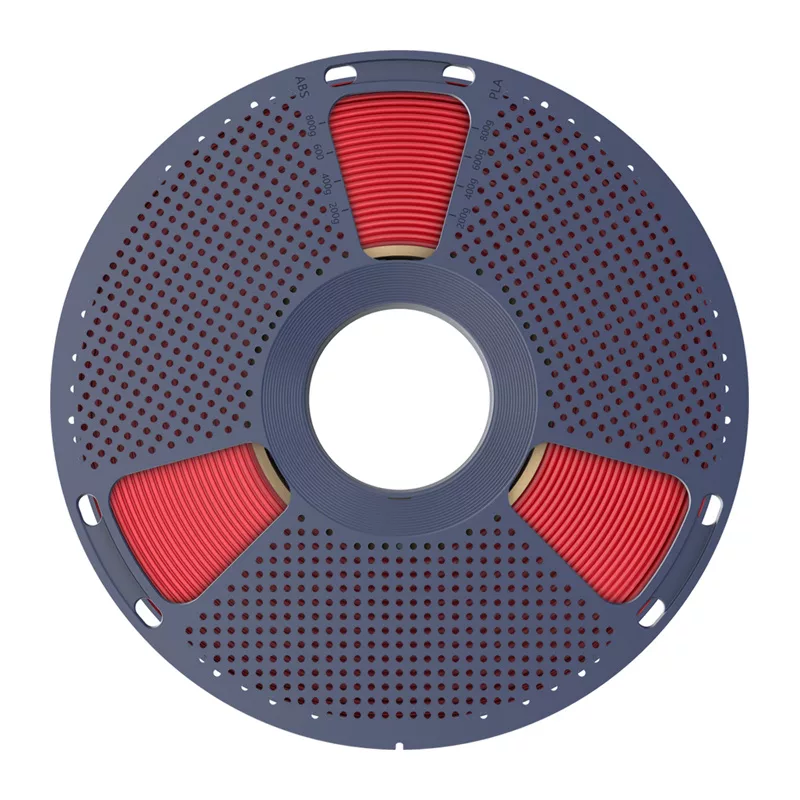 SUNLU PLA+ Filament (Transparant rood) 1,75 mm 1 kg