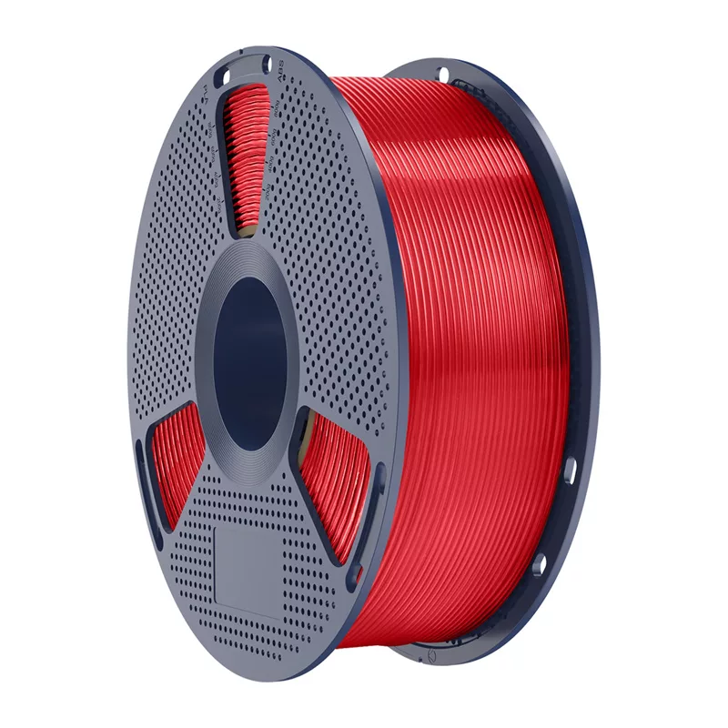 SUNLU PLA+ Filament (Transparant rood) 1,75 mm 1 kg