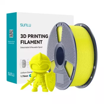 SUNLU PLA+ Filament 1,75 mm geel 1 kg