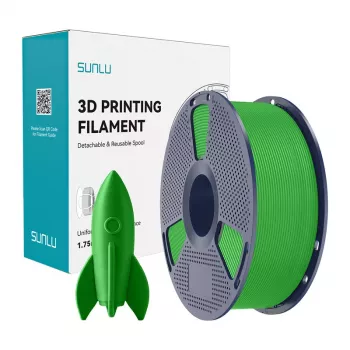 SUNLU PLA High-Speed Filament 1,75 mm groen 1 kg