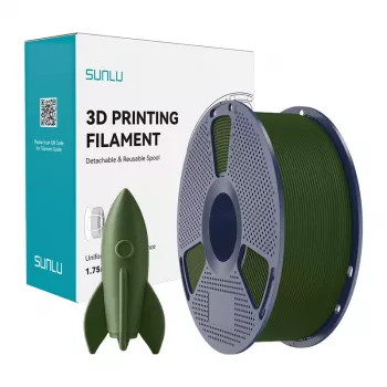 SUNLU High-Speed PLA Filament (olijfgroen) 1,75 mm 1 kg