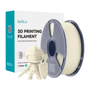 SUNLU PLA+ Filament 1,75 mm ivoor 1 kg
