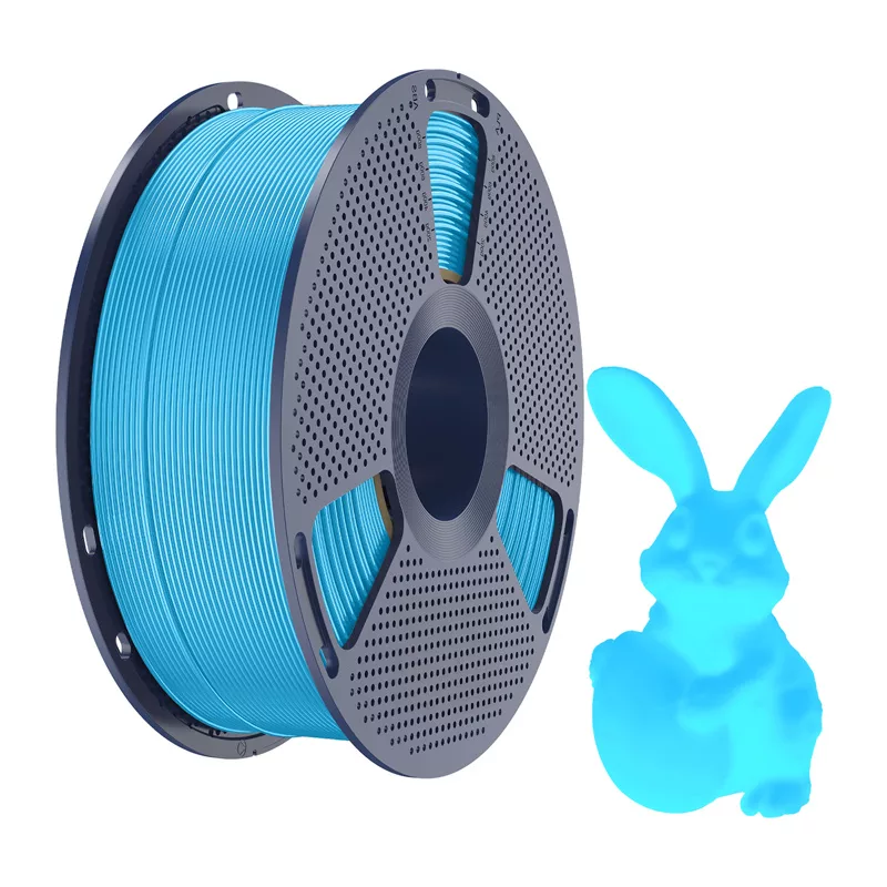 SUNLU PLA Glow In The Dark Filament 1,75 mm Blue 1 kg