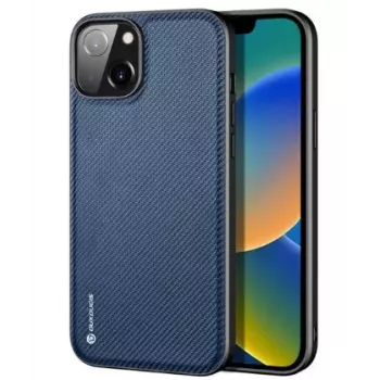 Dux Ducis Apple iPhone 14 Fino hoes nylon-blauw